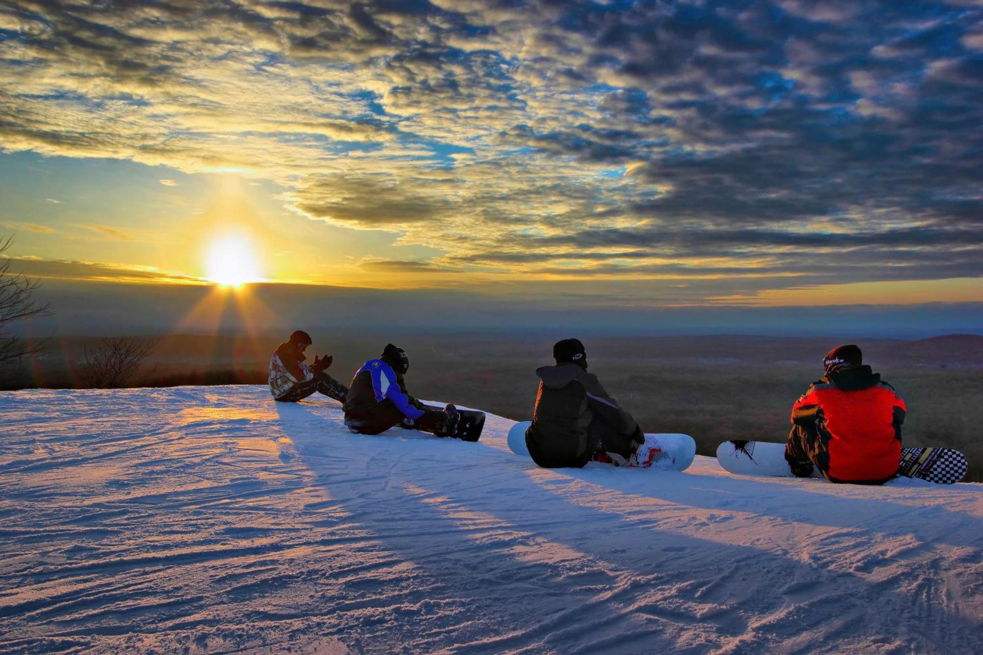 Caberfae Peaks Ski & Golf Resort Harrietta Bagian luar foto