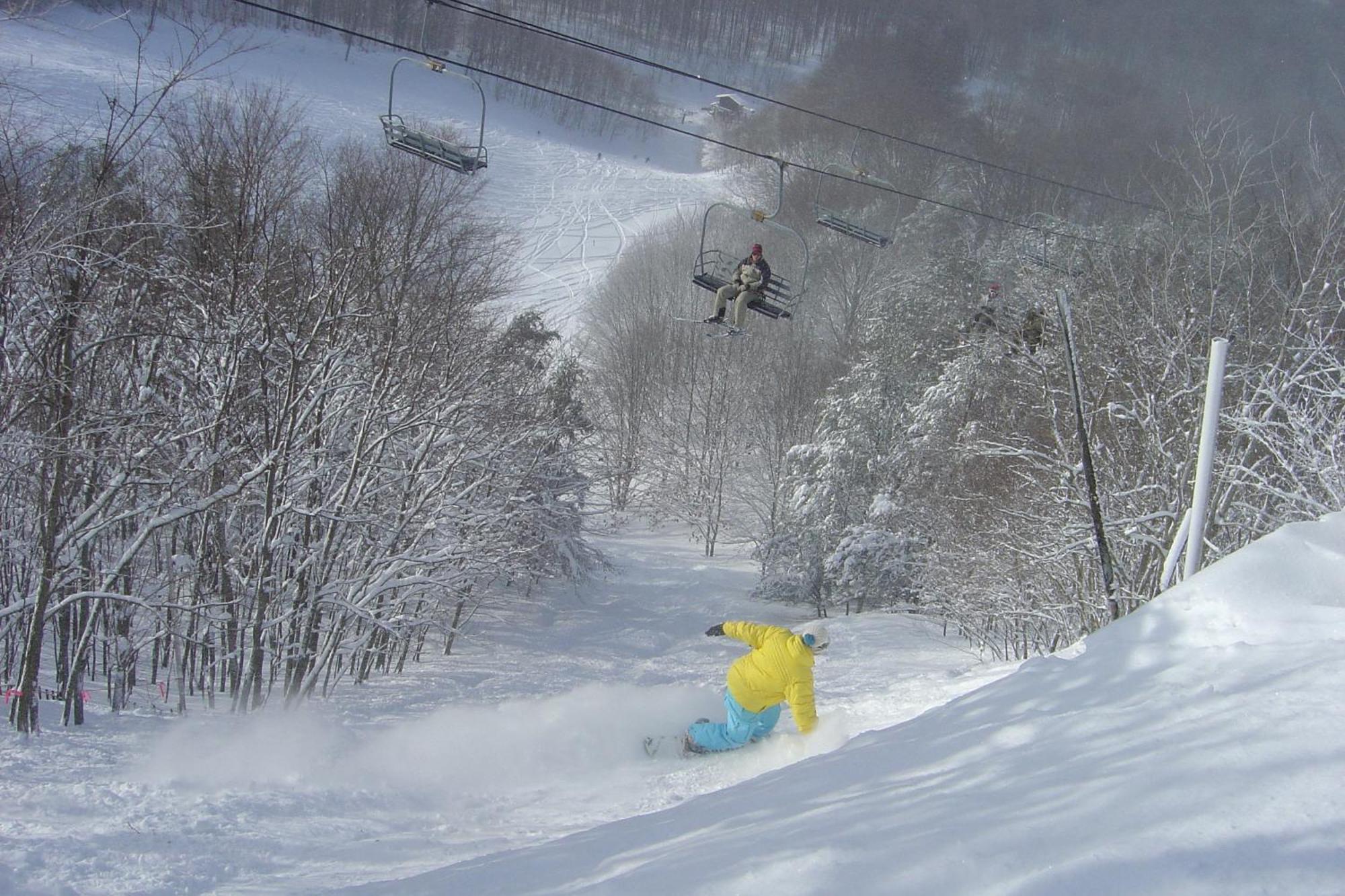 Caberfae Peaks Ski & Golf Resort Harrietta Bagian luar foto
